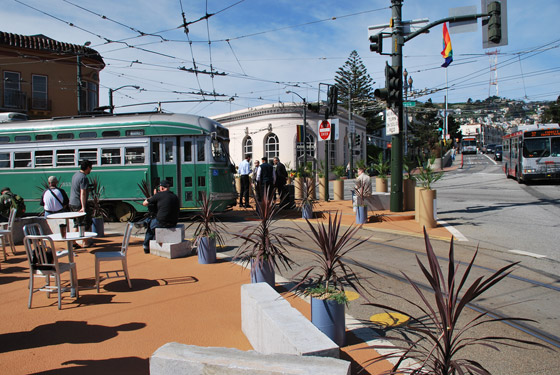 1053 at the opening of the Castro Plaza