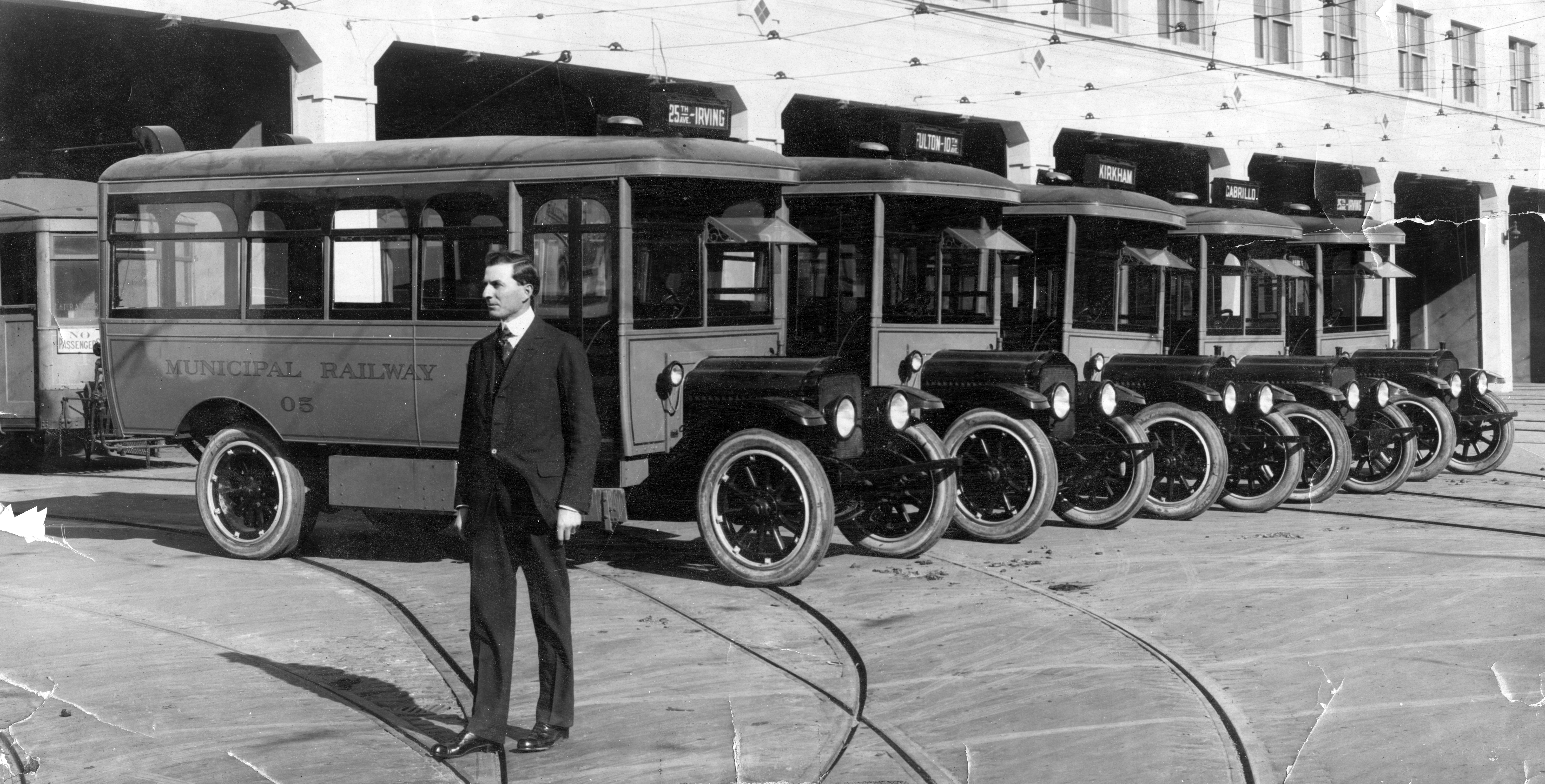 Vintage San Francisco Buses