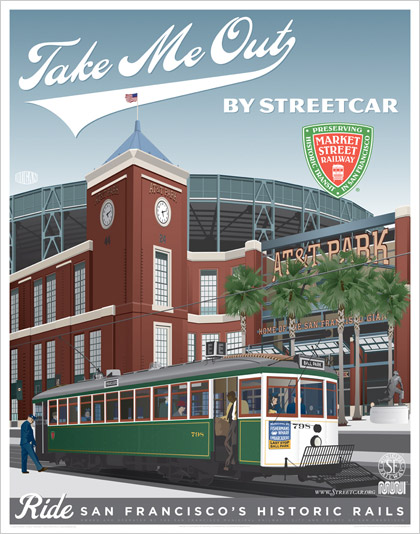 Take Me Out via Cablecar Poster