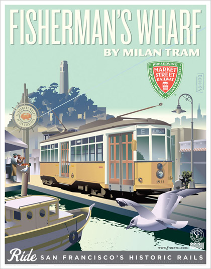 Fisthermans Wharf Poster