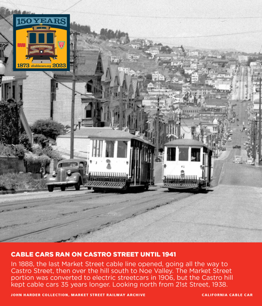 These cable car displays are instant time travel